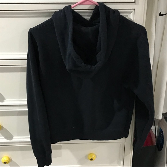 Navy blue womens obey hoodie - Picture 3 of 3